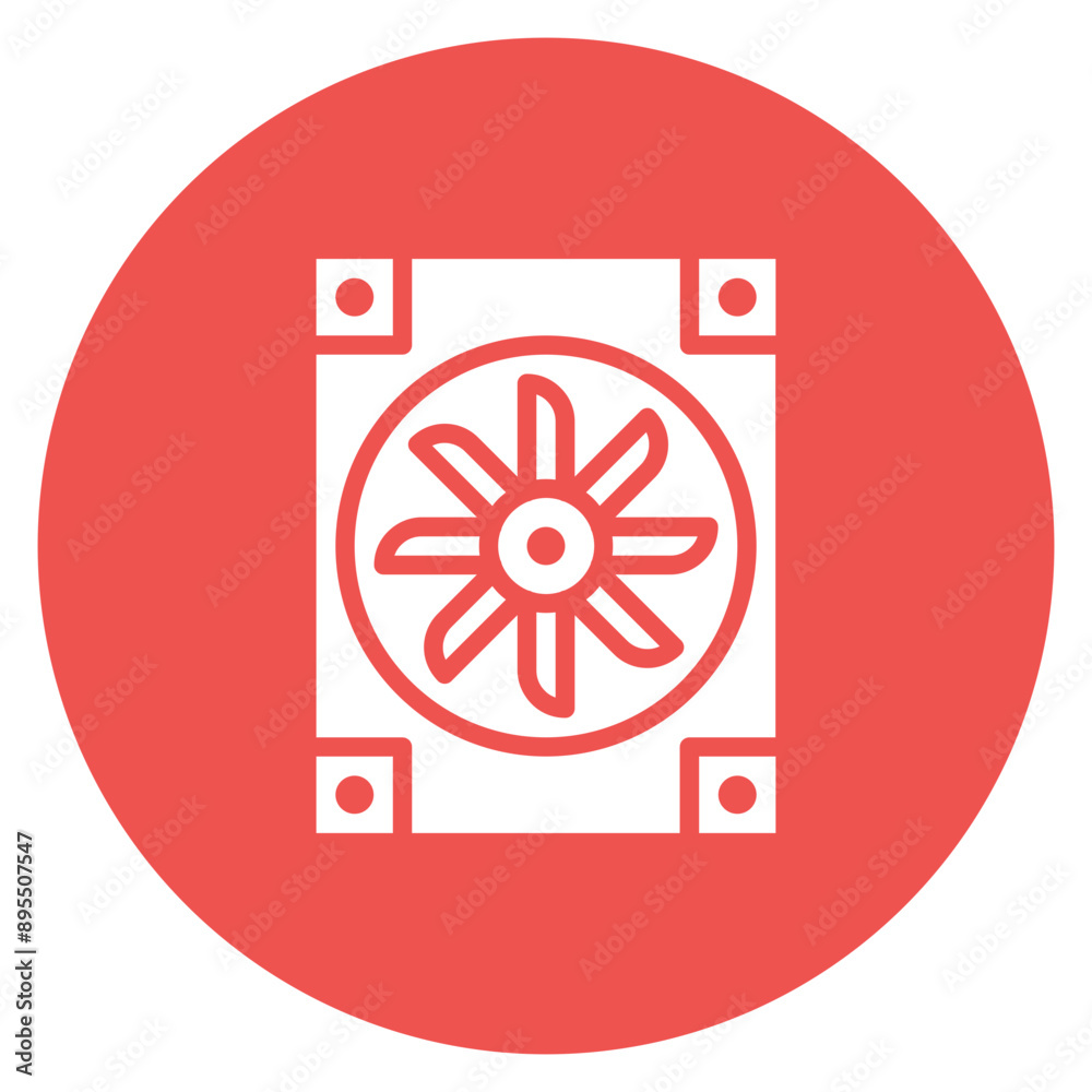 Cooling Fan icon vector image. Can be used for Additive Maufacturing. Cooling Fan icon vector image. Can be used for Additive Maufacturing.