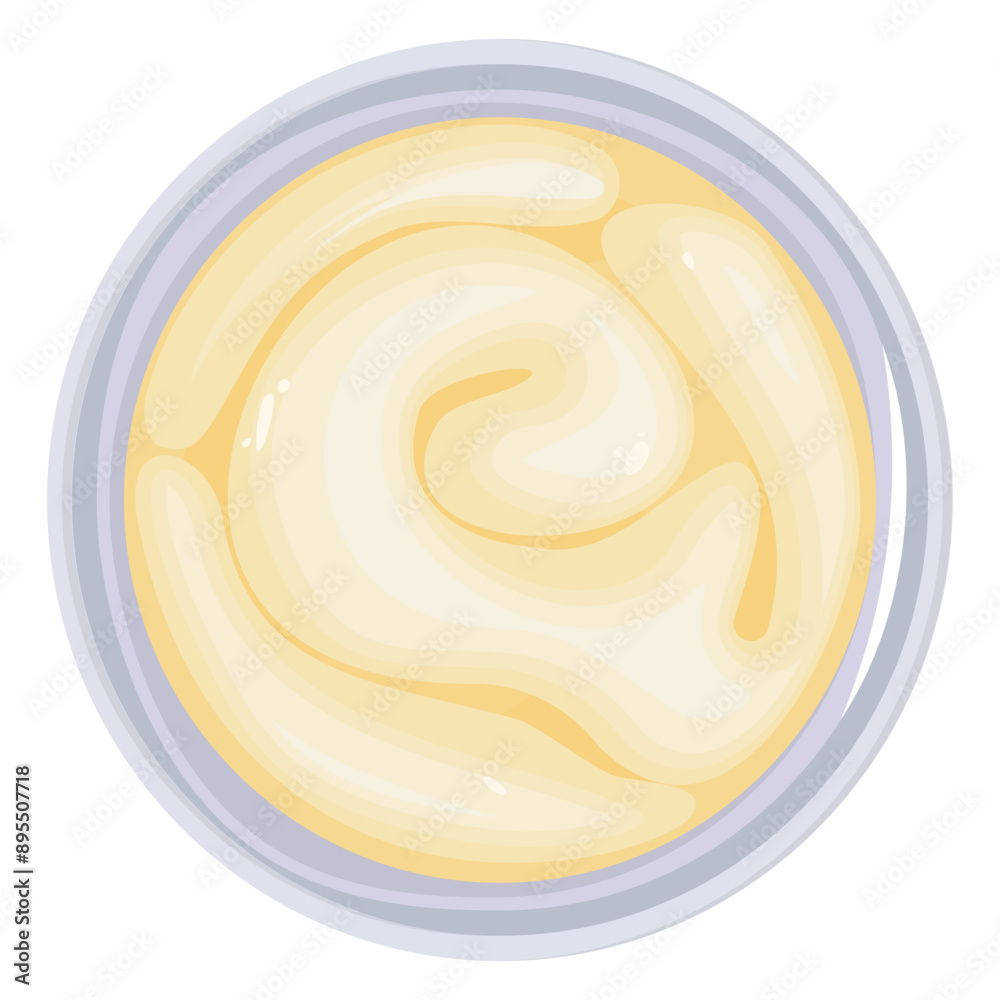 Vector cartoon image of sauce for food. Food supplement concept. Element for your design.