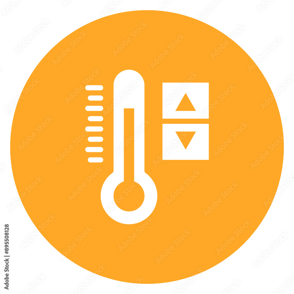 Temperature Control icon vector image. Can be used for Additive Maufacturing. Temperature Control icon vector image. Can be used for Additive Maufacturing.