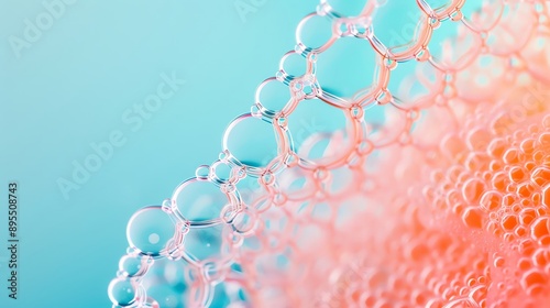 Convection cell patterns in fluid mechanics, science discovery pattern, heat transfer photo