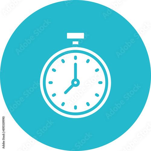 Timer icon vector image. Can be used for Sun Protection.