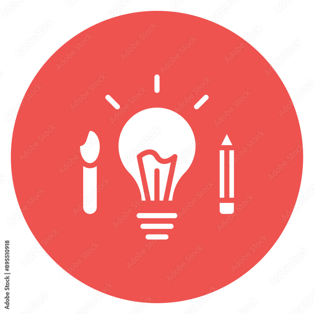Creativity icon vector image. Can be used for Thought Leadership. Creativity icon vector image. Can be used for Thought Leadership.