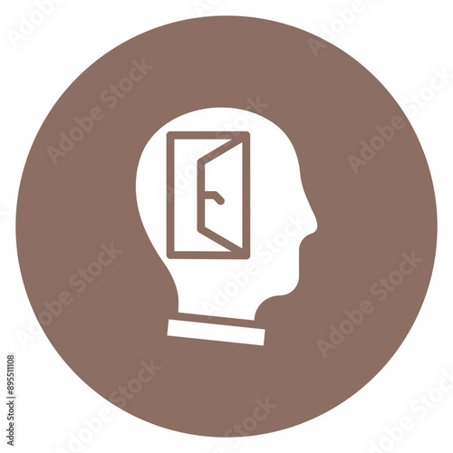 Open minded icon vector image. Can be used for Thought Leadership.