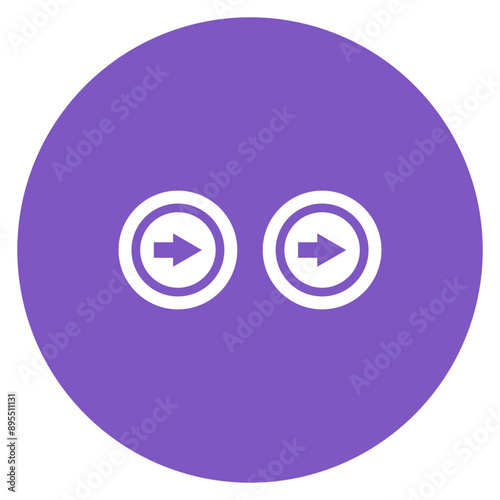 Perspective shift icon vector image. Can be used for Thought Leadership.