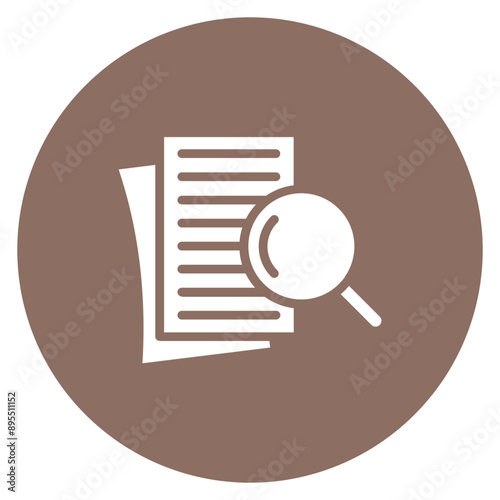 Research icon vector image. Can be used for Thought Leadership.