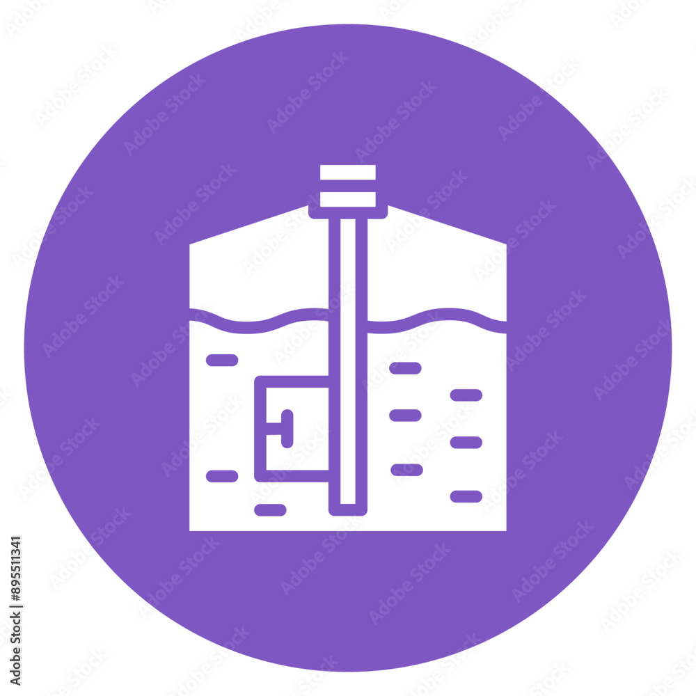 Capacitive Sensor icon vector image. Can be used for Sensors.