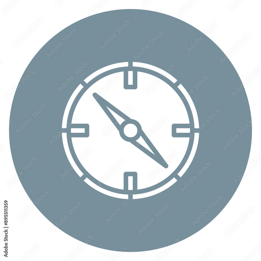 Compass Sensor icon vector image. Can be used for Sensors. Compass Sensor icon vector image. Can be used for Sensors.