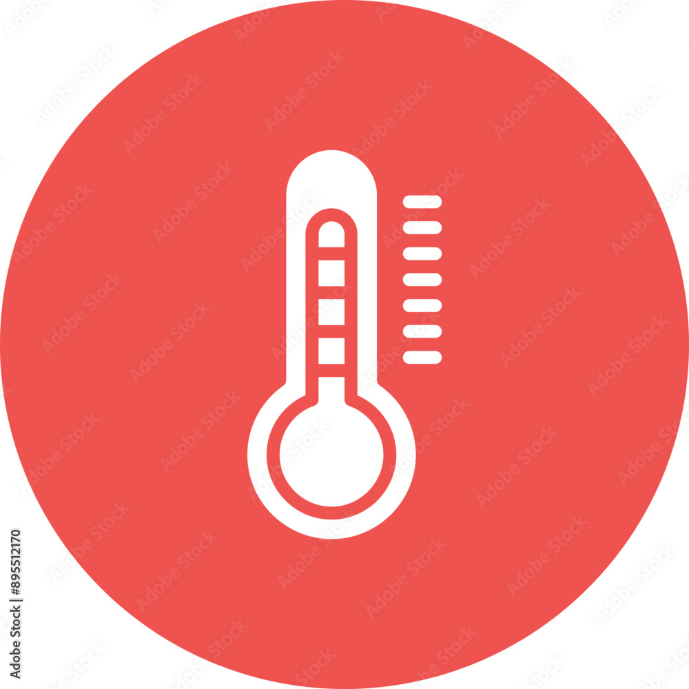 Thermometer icon vector image. Can be used for Physical Wellbeing. Thermometer icon vector image. Can be used for Physical Wellbeing.