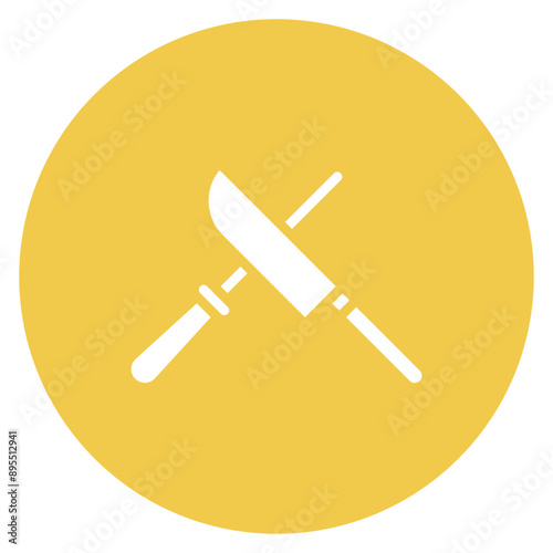 Sharpening Knife icon vector image. Can be used for Eid al Adha.