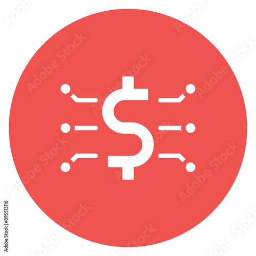 Disruption icon vector image. Can be used for Business Disruption.