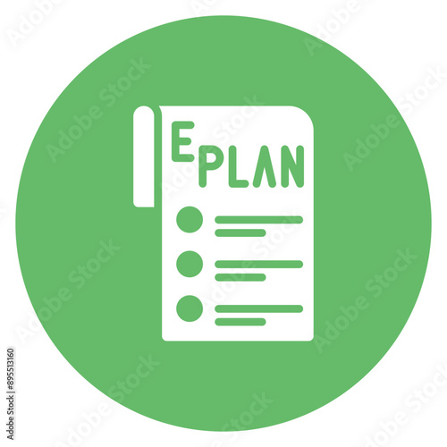 Emergency Plan icon vector image. Can be used for Business Disruption.