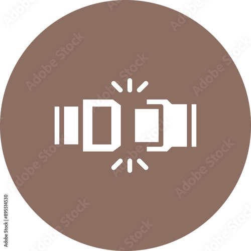 Seatbelt icon vector image. Can be used for Airplane.