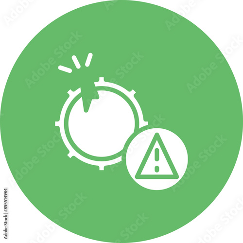 Disruption icon vector image. Can be used for Digital Disruption.