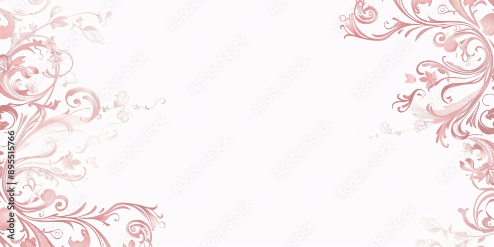 Delicate Pink Floral Pattern Background Delicate Pink Floral Pattern Background