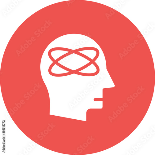 Distraction icon vector image. Can be used for ADHD.