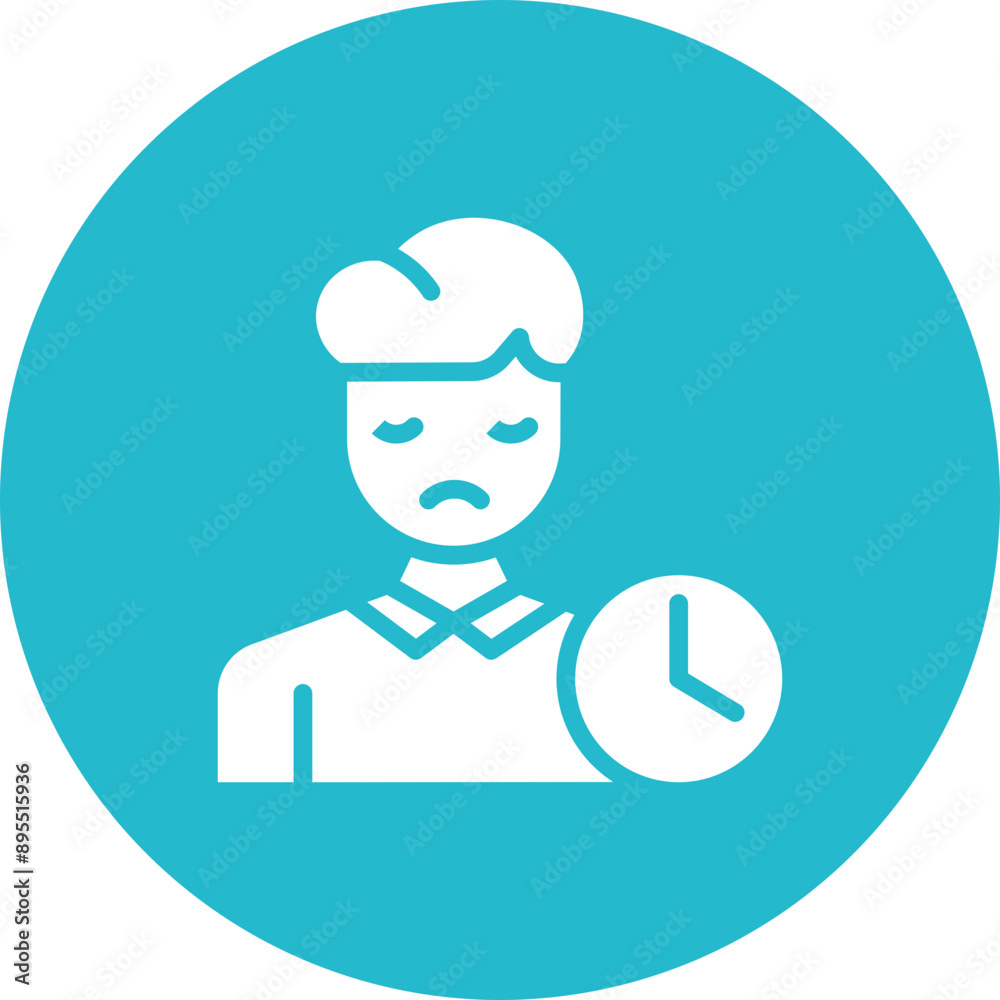 Sleep Issues icon vector image. Can be used for ADHD. Sleep Issues icon vector image. Can be used for ADHD.