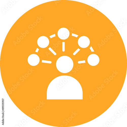 Social Skills icon vector image. Can be used for ADHD.