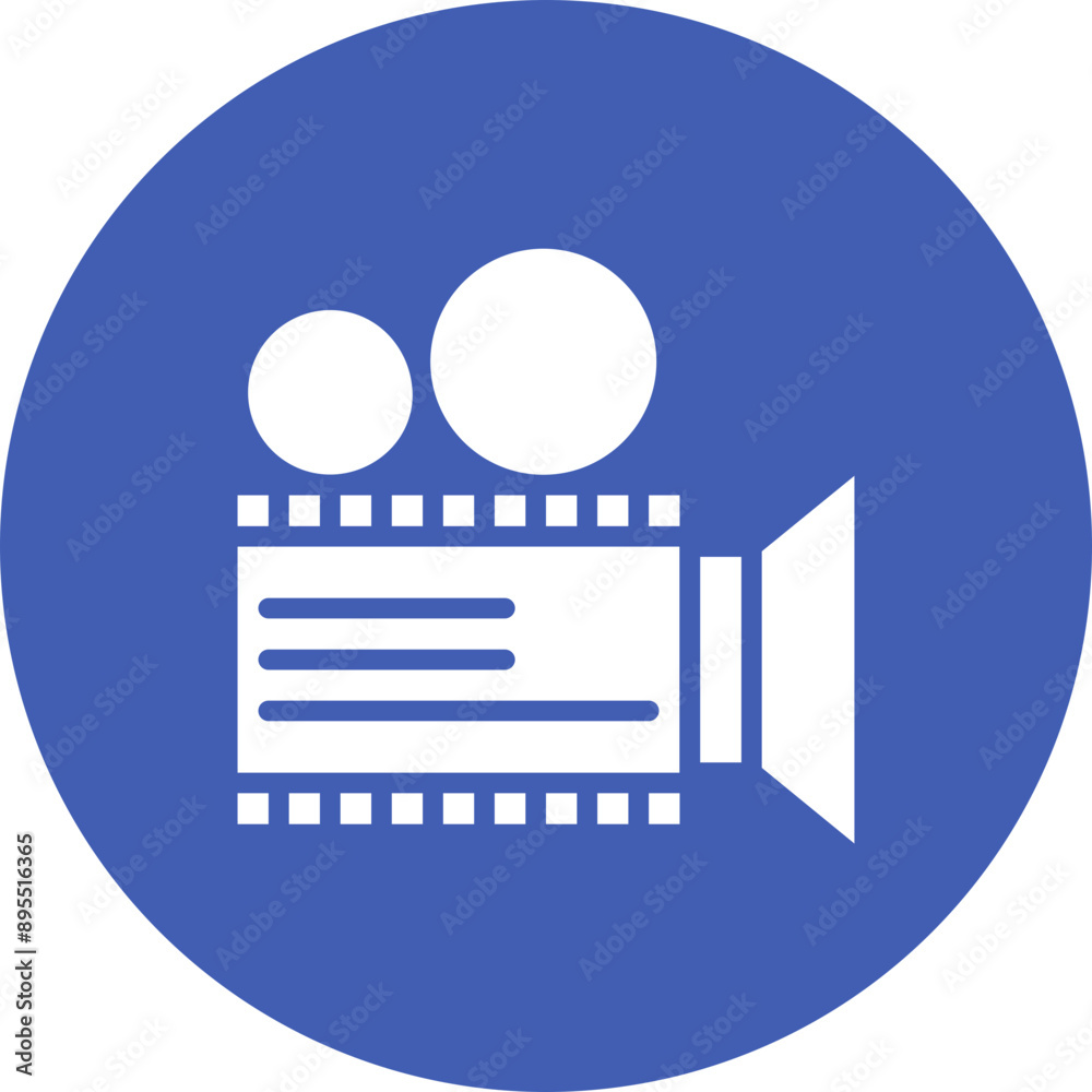 Documentary Film icon vector image. Can be used for Press Freedom Day. Documentary Film icon vector image. Can be used for Press Freedom Day.