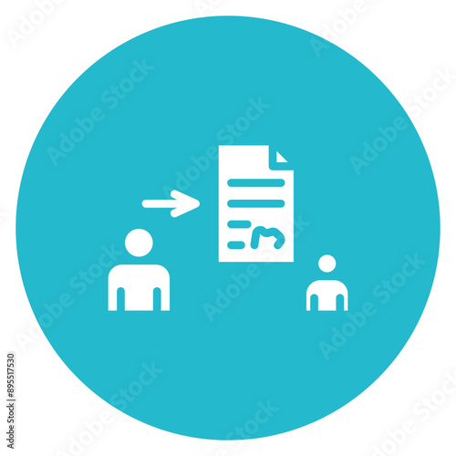Transfer icon vector image. Can be used for Inheritance.