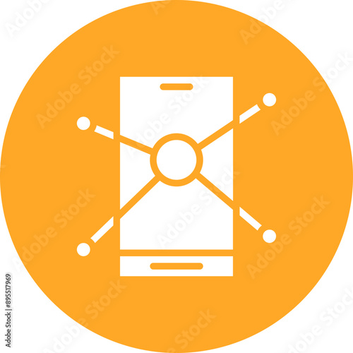 Social Links icon vector image. Can be used for Social Relationship.