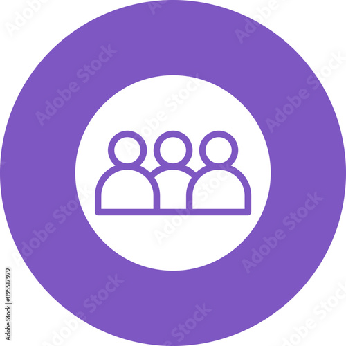 Squad icon vector image. Can be used for Social Relationship.