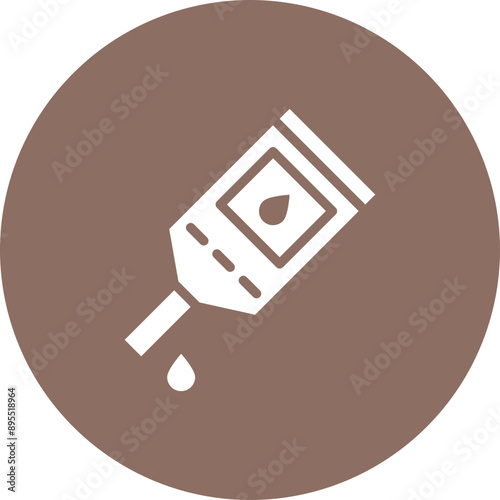 Glucose Test icon vector image. Can be used for Medical Tests.