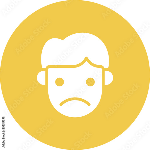 Rejected icon vector image. Can be used for Human Emotions.