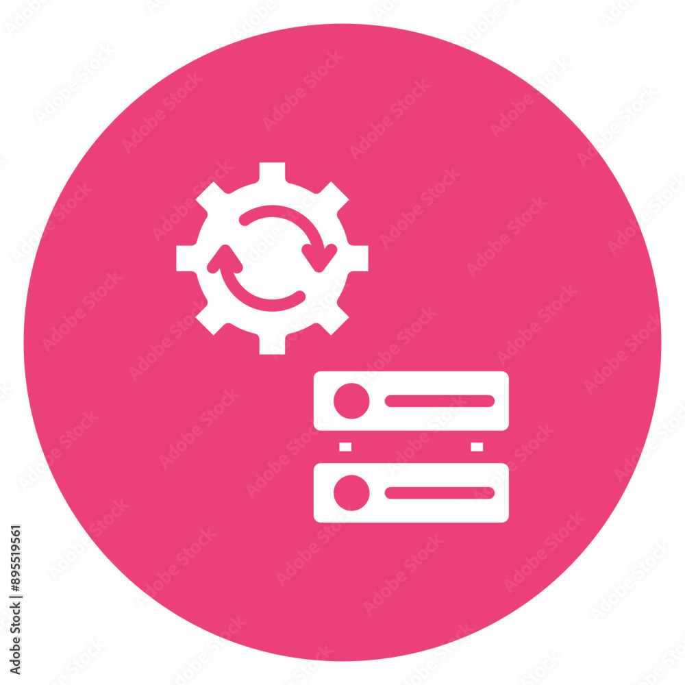 Data Integration icon vector image. Can be used for Data Science. Data Integration icon vector image. Can be used for Data Science.