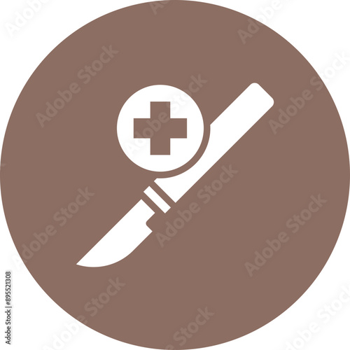 Surgery icon vector image. Can be used for Plastic and Cosmetic Surgery.