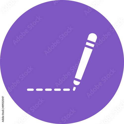 Surgical Markings icon vector image. Can be used for Plastic and Cosmetic Surgery.