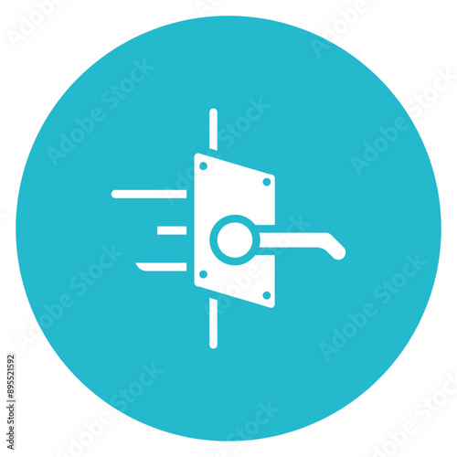 Residential locksmith icon vector image. Can be used for Locksmith.