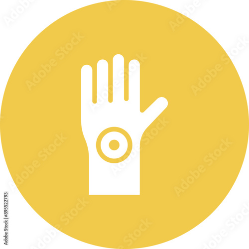 Carpal Tunnel Syndrome icon vector image. Can be used for Body Ache.