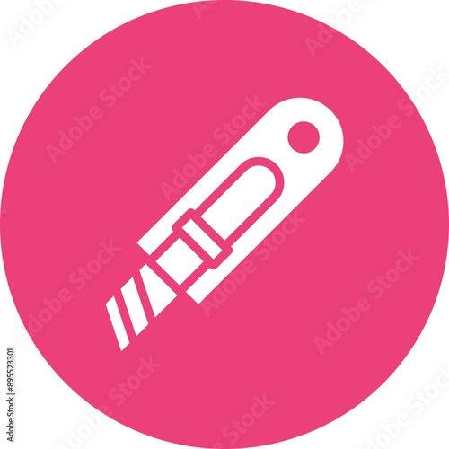 Craft Knife icon vector image. Can be used for Crafting.