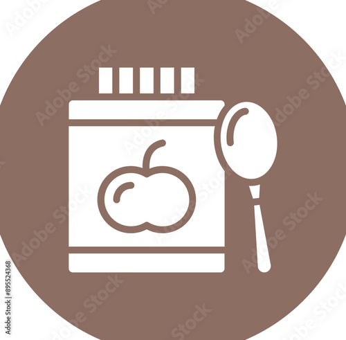 Baby Food icon vector image. Can be used for Raising Children.