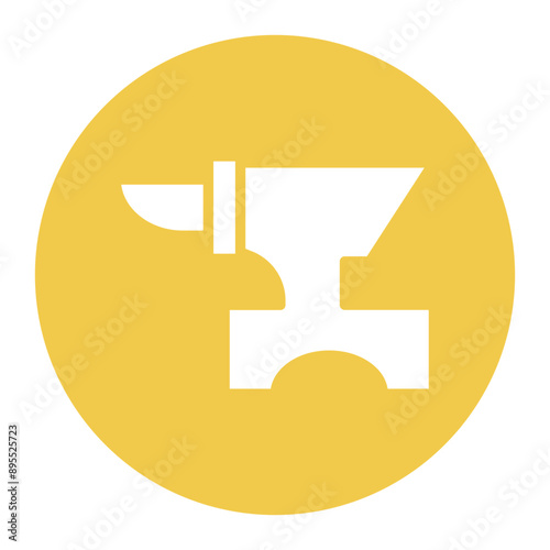 Anvil icon vector image. Can be used for Mining And Crafting.