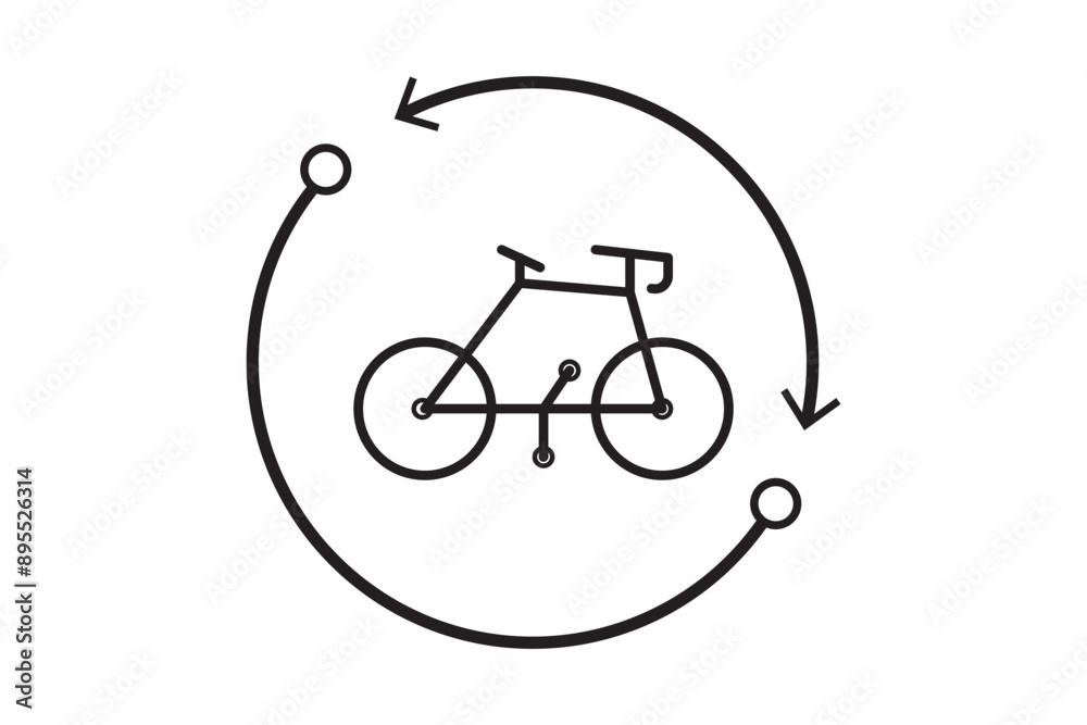 bicycle icons isolated on transparent background. Modern and editable bicycle icon. Simple icon vector illustration. bicycle icons isolated on transparent background. Modern and editable bicycle icon. Simple icon vector illustration.