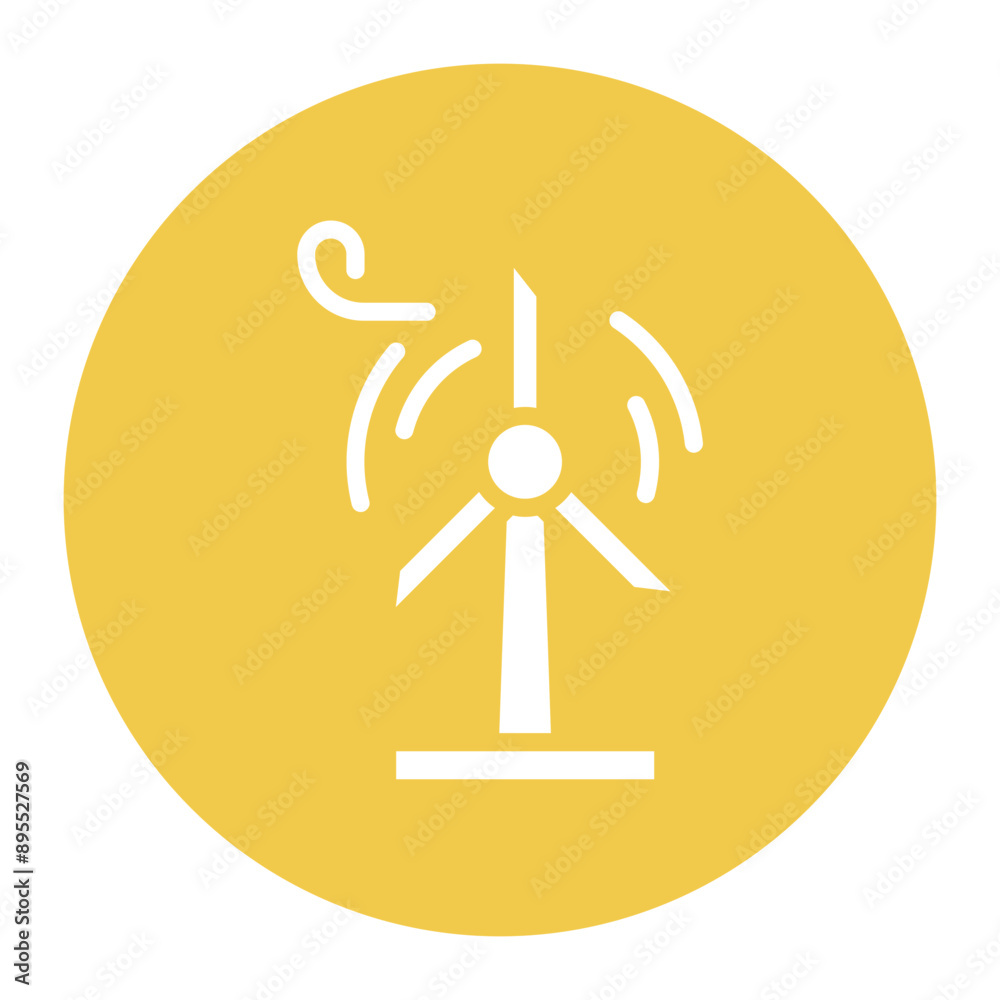 Wind Turbine icon vector image. Can be used for Eco Development. Wind Turbine icon vector image. Can be used for Eco Development.