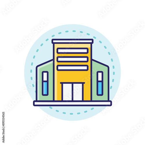 Hostel vector icon