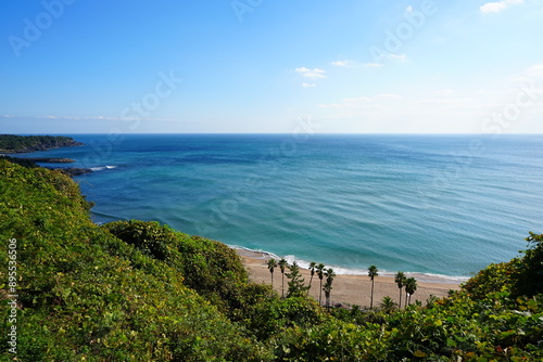 fascinating seascape from seaside cliff