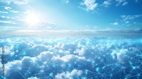Cloud Computing Network.