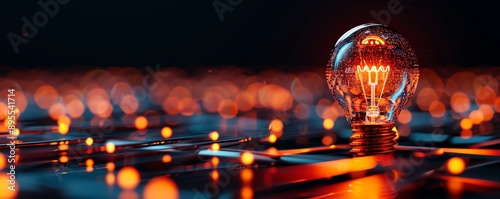 Conceptual art of thoughts becoming tangible, imagination, innovation