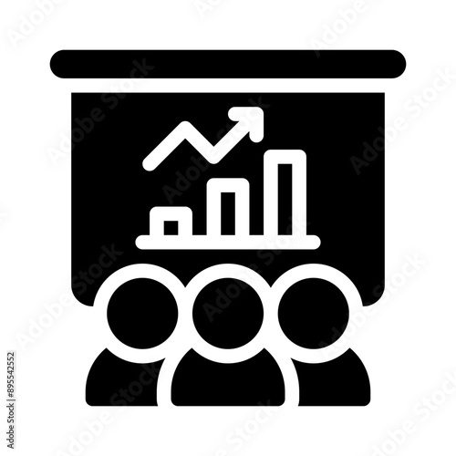 audience glyph icon