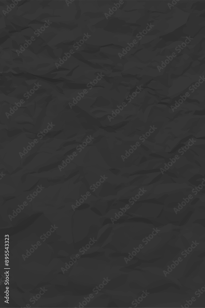 Black clean crumpled paper Black clean crumpled paper