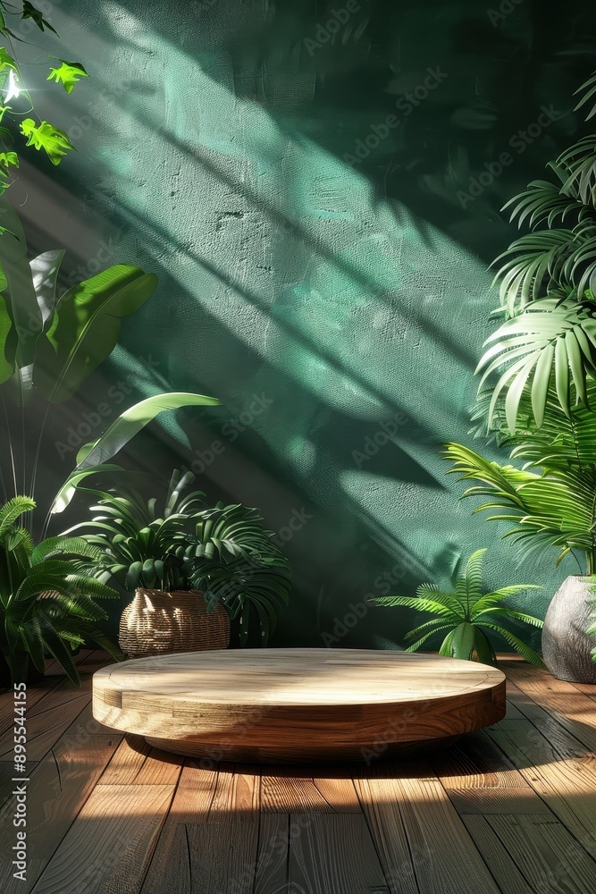 3d background product display podium scene with leaf geometric platform,cloud and sky, palm shadows and white stone podium,Mockup for eco beauty cosmetic advertising,Copy space. 3d background product display podium scene with leaf geometric platform,cloud and sky, palm shadows and white stone podium,Mockup for eco beauty cosmetic advertising,Copy space.