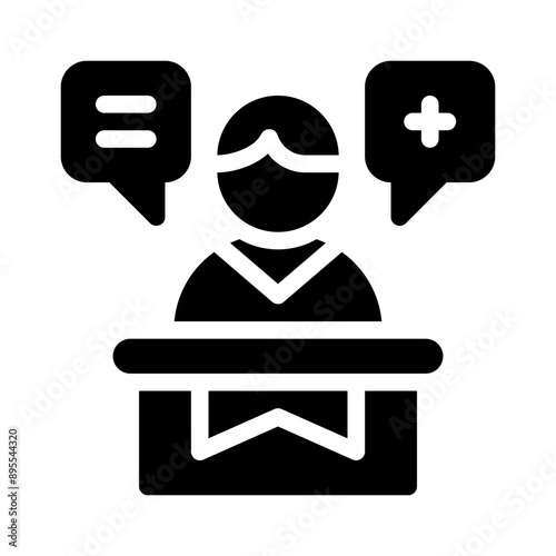 endorsement glyph icon