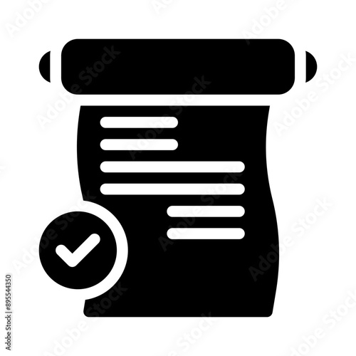 legislation glyph icon