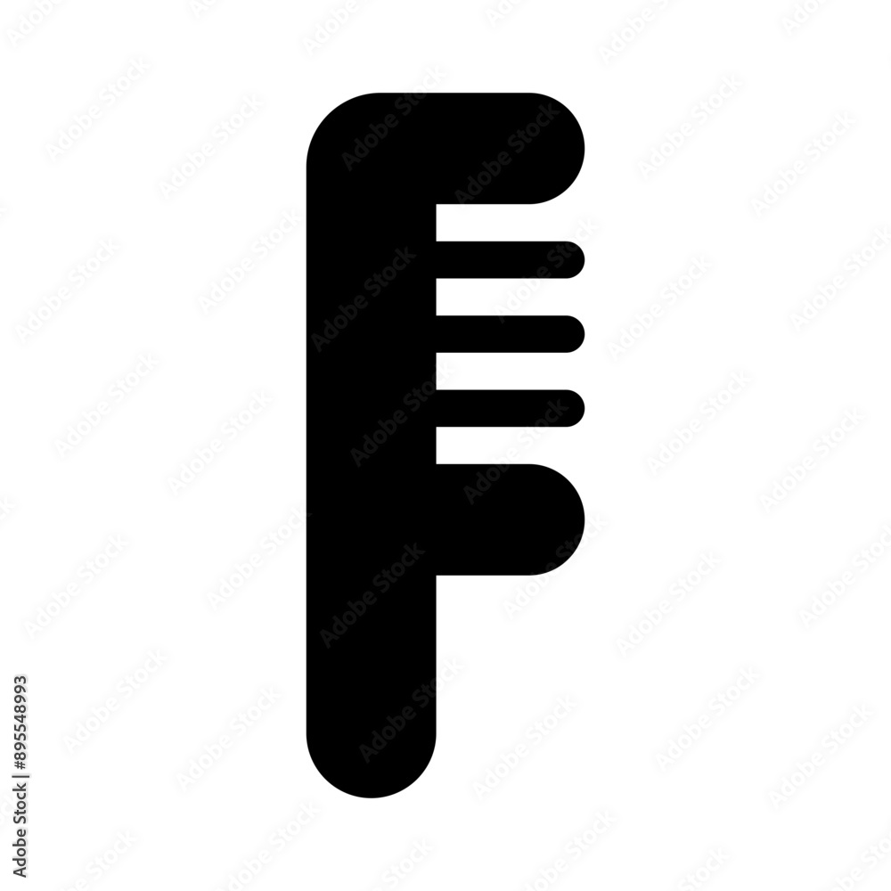 comb glyph icon comb glyph icon