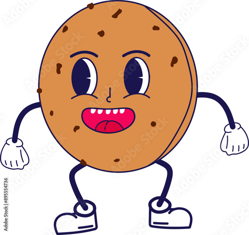 coockie character 90s illustration