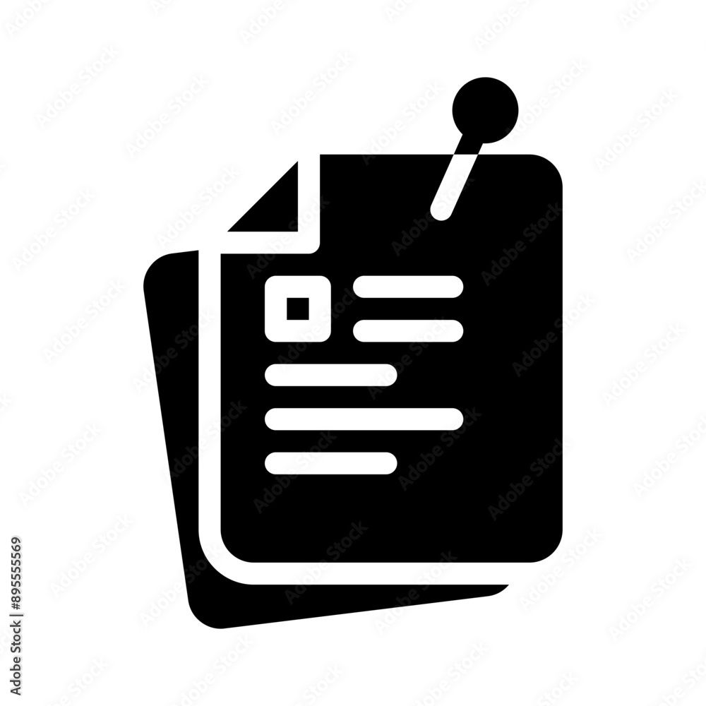 pushpin glyph icon pushpin glyph icon