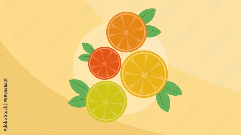 Animated video fruits concept. Full length animation illustration. High quality 4k footage. Animated video fruits concept. Full length animation illustration. High quality 4k footage.